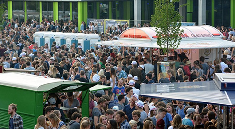 Campus_Festival_2015 Veranstaltung mit Zumdiek Verkaufswagen