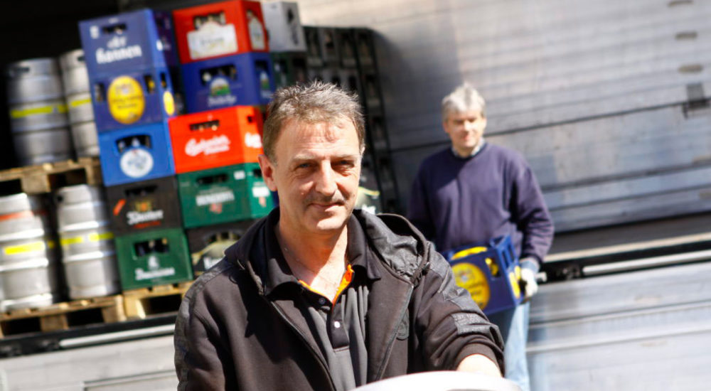 Getraenke-Lieferservice Gastro Belieferung mit Fassbier